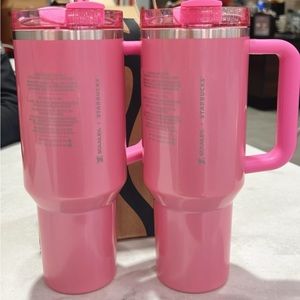 Starbucks x Stanley Pink Cup